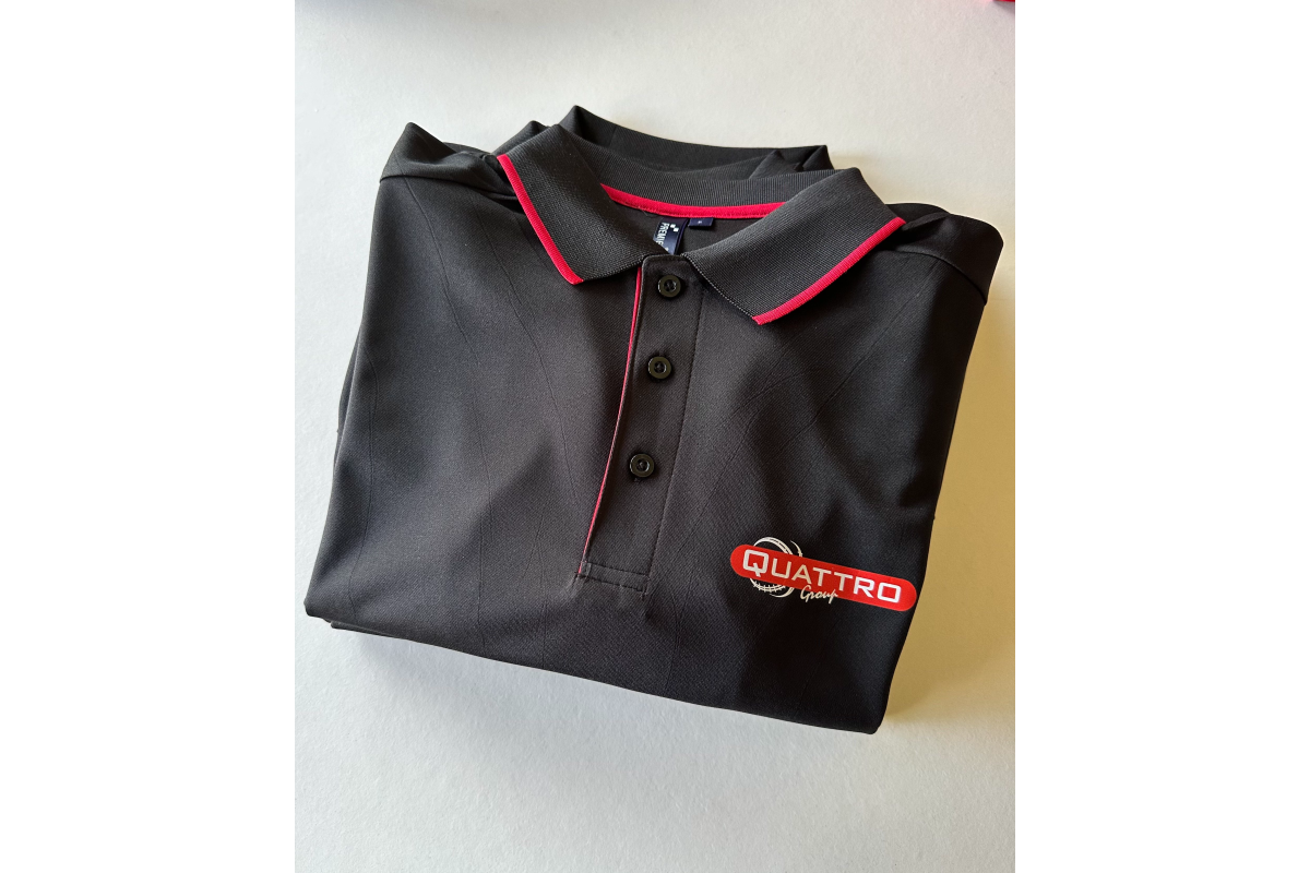 Heat Pressed Polo Shirt - Ladies