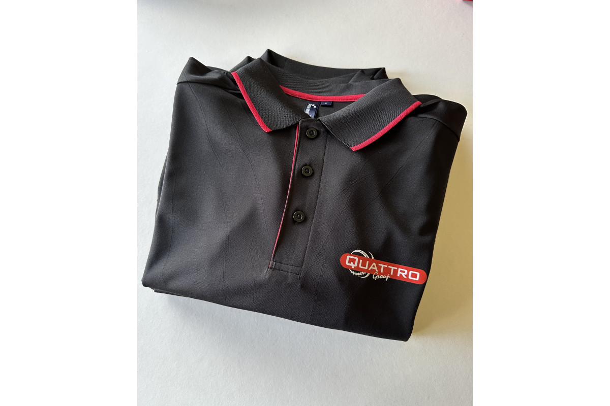 Heat Pressed Polo Shirt